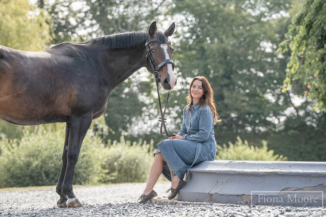Equine Portrait by West Midlands based Equestrian Photographer Fiona Moore Photography - Ponies - Horses - Summer