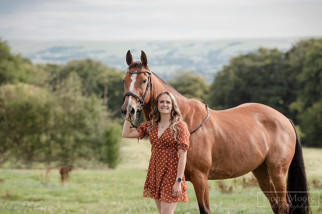Equine Portrait by West Midlands based Equestrian Photographer Fiona Moore Photography - Ponies - Horses - Summer