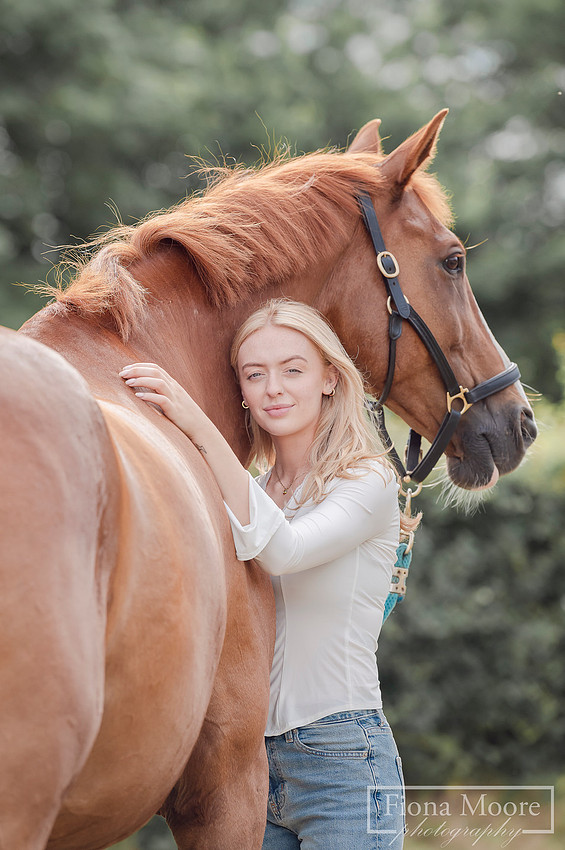  Equine Portrait by West Midlands based equestrian Photographer - Fiona Moore Photography